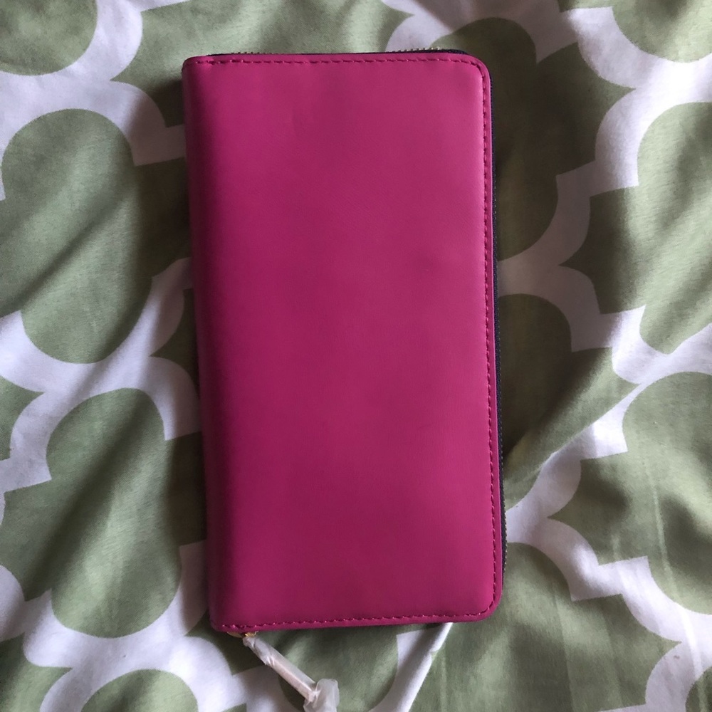 Harper continental wallet in Italian leather